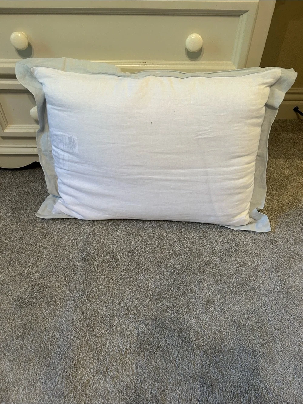 Serena & Lily Border Frame Linen Sham